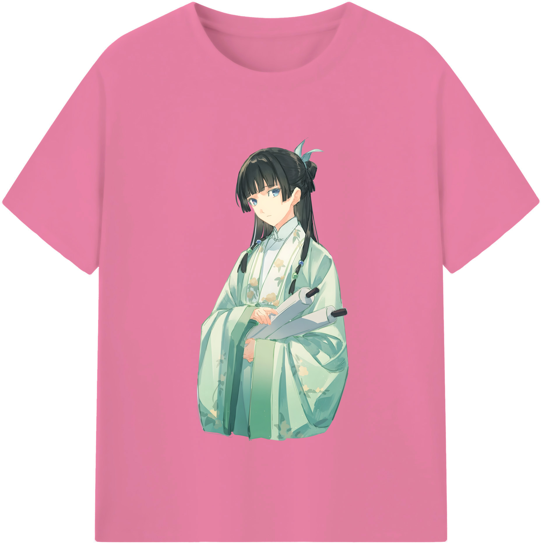 （画像用） 薬屋のひとりごと The Apothecary Diaries 綿100％半袖Tシャツ（フロントプリント）